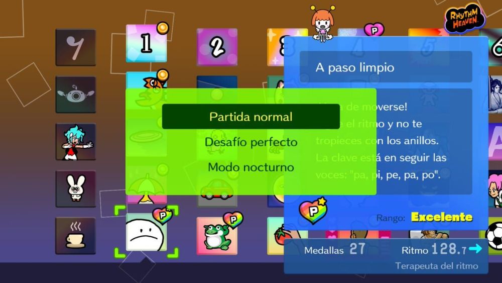Captura de pantalla Rhythm Heaven Grooove Captura de pantalla Rhythm Heaven Grooove
