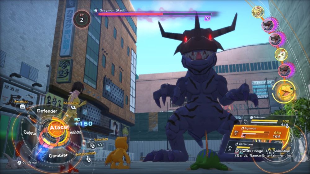 Captura de pantalla Digimon StoryTime Stranger