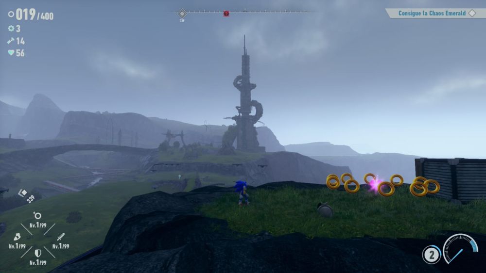 Captura de pantalla Sonic Frontiers Definitive Edition