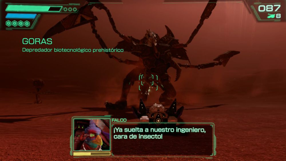 Captura de pantalla StarFox