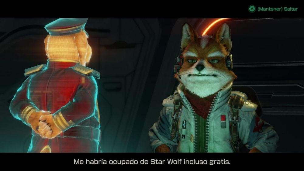 Captura de pantalla StarFox