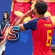 Semifinales Copa del Mundo; Francia vs España. EFE/MexSport/Imagen modfiicada con IA para ilustración