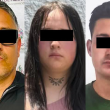 Los tres detenidos fueron puestos a disposición de la autoridad judicial correspondiente, que definirá su situación jurídica. (Foto SSC) Los tres detenidos fueron puestos a disposición de la autoridad judicial correspondiente, que definirá su situación jurídica. (Foto SSC)