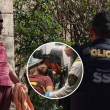 De acuerdo con los primeros reportes, la persona padece esquizofrenia y presuntamente atravesaba un brote psicótico, por lo que aceptó ser trasladada a un hospital para recibir atención médica especializada. (Foto: Cuartoscuro / SSC )