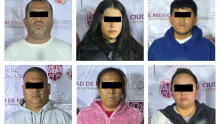 Al concluir los cateos, los tres inmuebles quedaron asegurados y bajo resguardo policial, mientras que las seis personas detenidas fueron puestas a disposición del Ministerio Público. (Foto: SSC)