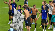 Lo Celso celebra ante Inglaterra con mensaje sobre Malvinas