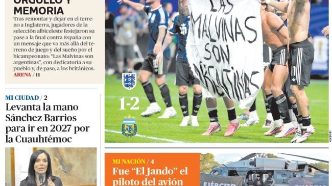 Edición impresa 16/07/26