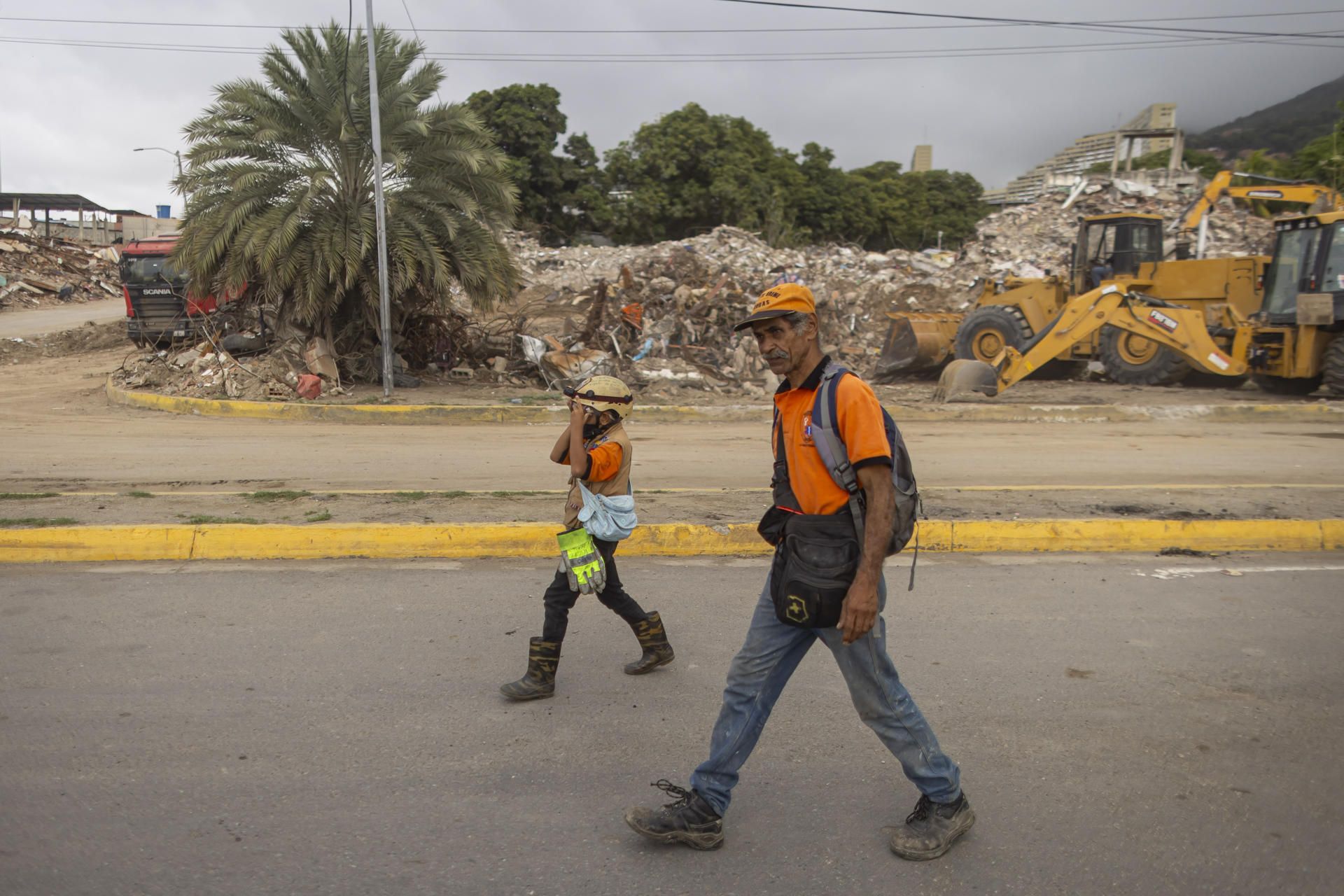 "Yo quiero ser rescatista", expresa Sebastián, quien compartió con brigadistas brasileños, chilenos y estadounidenses, así como los de México
