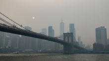 Humo por incendios en Canadá amenaza la final del Mundial y mantiene alertas en EU. (EFE)