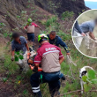 Un joven de 28 años fue rescatado por la SSC y el SAMU tras caer de un cerro en la colonia Tenorios, Iztapalapa. (Foto: SSC) Un joven de 28 años fue rescatado por la SSC y el SAMU tras caer de un cerro en la colonia Tenorios, Iztapalapa. (Foto: SSC)
