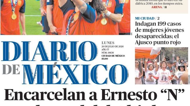 Edición impresa 20/07/26