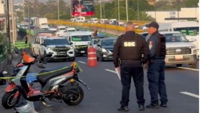 Al sitio arribaron elementos de la Secretaría de Seguridad Ciudadana (SSC) para realizar el acordonamiento preventivo y resguardar la zona en espera de las diligencias correspondientes (Foto: NMás)