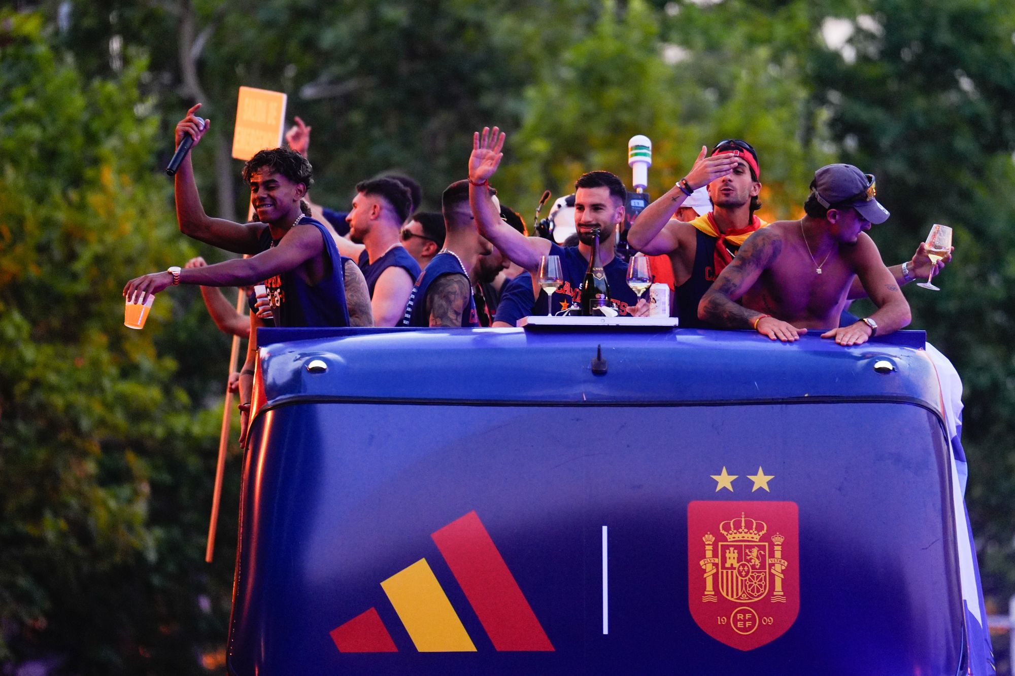 España celebra en Cibeles su segundo Mundial tras vencer a Argentina | EFE