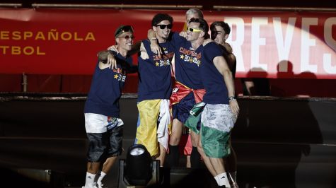 España celebra en Cibeles su segundo Mundial tras vencer a Argentina | EFE