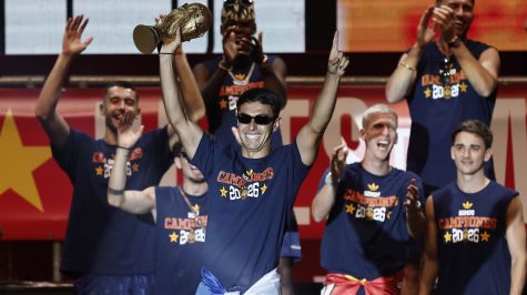 España celebra en Cibeles su segundo Mundial tras vencer a Argentina | EFE