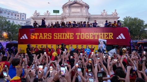 España celebra en Cibeles su segundo Mundial tras vencer a Argentina | EFE