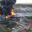 Incendio consume empresa de hidrocarburos en Pesquería; deja un muerto y cuatro lesionados. (PC NL) Incendio consume empresa de hidrocarburos en Pesquería; deja un muerto y cuatro lesionados. (PC NL)