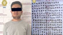 Cae en Tláhuac sujeto con 208 envoltorios de marihuana; lo ligan a robo de reloj de alta gama. (especial)