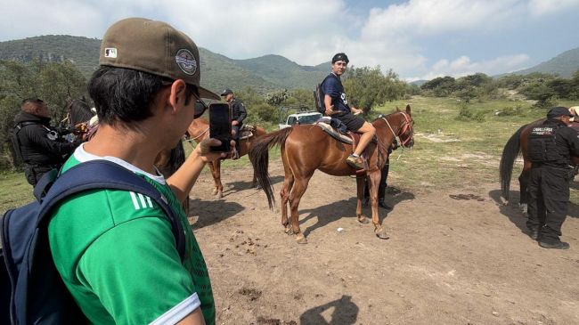 Vigilan parajes de Sierra de Guadalupe