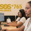 Apoyo jurídico y emocional concentra 55% de llamadas a Línea SOS Mujeres 765. (Imagen generada con IA)