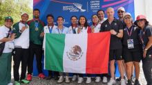 México arrasa en Santo Domingo: oro en arco y aguas abiertas