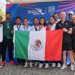 México arrasa en Santo Domingo: oro en arco y aguas abiertas
