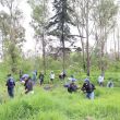 Jornada de reforestación en el Parque La Hoja.