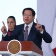 Mario Delgado Carrillo, titular de la Secretaría de Educación Pública (SEP), junto con especialistas en salud mental, alertaron sobre el grave impacto de la “tecnoadicción” en la infancia y adolescencia (Foto: Cuartoscuro)
