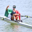 Alexis López aportó otra presea dorada en la prueba M1x masculina (Foto Mexsport)