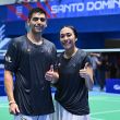 Luis Montoya y Miriam Rodríguez obtienen medalla de oro en dobles mixtos en Badminton. MexSport