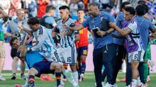 FIFA investigará a jugadores argentinos por incidentes en la final de la Copa del Mundo. EFE