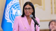 Delcy Rodríguez insiste en que no ha cedido la soberanía de Venezuela a EU. (EFE)