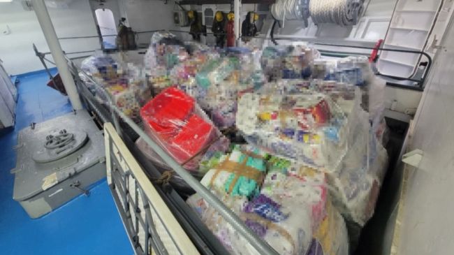 Zarpan de Veracruz buques de la Armada de México con ayuda humanitaria rumbo a Venezuela. (SRE) Zarpan de Veracruz buques de la Armada de México con ayuda humanitaria rumbo a Venezuela. (SRE)