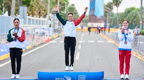 La subcampeona mundial se impuso en las 21 vueltas del malecón y aseguró boleto directo a los Panamericanos | MEXSPORT