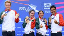 México conquista relevos mixtos en triatlón. MexSport