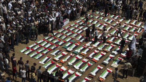 Los cadáveres fueron recuperados de entre los escombros el pasado domingo, pese a que el Ejército israelí bombardeó sus casas hace casi tres años.