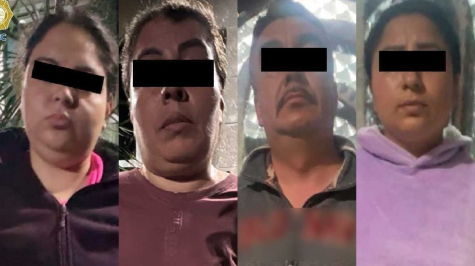 Cinco personas fueron detenidas durante un cateo en Pedregal de San Nicolás, Tlalpan, donde aseguraron marihuana, cocaína, metanfetamina y un arma. (Foto: SSC)