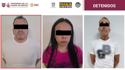 Durante el operativo fueron aseguradas 554 dosis de posible cocaína, 64 de marihuana, un arma de fuego y siete cartuchos; también detuvieron a una mujer. (Foto: SSC)