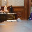 La presidenta Claudia Sheinbaum Pardo, sostuvo una reunión privada con Pietro Parolin, secretario de Estado del Vaticano (Foto: Especial)