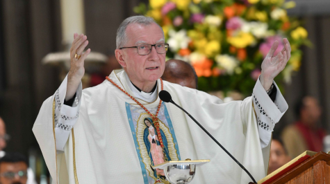 Pietro Parolin expresó su cercanía con las madres buscadoras de México durante una misa en la Basílica de Guadalupe y llamó a acompañar a los más vulnerables. (Foto: Cuartoscuro)