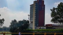 Los estudiantes inconformes buscaban quejarse contra la aplicación de un Examen de Control Presencial, recientemente anunciado por la institución (Foto: Cuartoscuro)