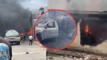 Seis personas resultan lesionadas por explosión de pipa de gas en Cuernavaca. (Capturas de pantalla tomadas de redes sociales)