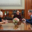 Sheinbaum se reúne con historiador Niall Ferguson en Palacio Nacional. (X: Claudia Sheinbaum) Sheinbaum se reúne con historiador Niall Ferguson en Palacio Nacional. (X: Claudia Sheinbaum)