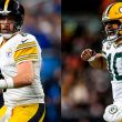 Aaron Rodgers regresa con Steelers a Green Bay (Foto: steelers.com / packers.com)