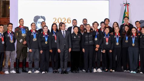 Gobierno de México reconoce esfuerzo de los atletas en los Centroamericanos. Cuartoscuro
