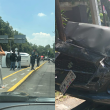La tarde de este miércoles se registraron dos siniestro viales de gravedad en calles de la alcaldía Miguel Hidalgo. (Foto: Redes sociales / Bomberos CDMX)