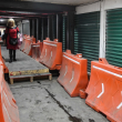 SERVIMET registró a 105 comerciantes de los pasos a desnivel de Calzada de Tlalpan en el Seguro de Desempleo de CDMX. (Foto: Cuartoscuro)