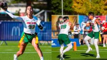 México avanza a Cuartos de Final en Flag Football. X: @Rommel_Pacheco