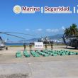 Con este aseguramiento, la Marina suma alrededor de 90 toneladas de cocaína aseguradas en el mar durante la presente administración. (Gabinete de Seguridad) Con este aseguramiento, la Marina suma alrededor de 90 toneladas de cocaína aseguradas en el mar durante la presente administración. (Gabinete de Seguridad)