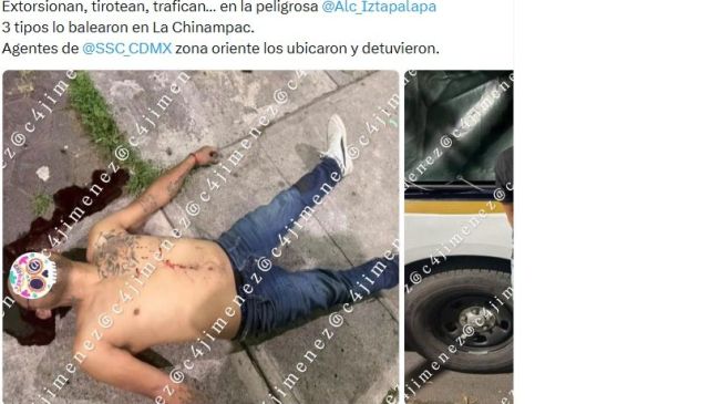 Matan hombre en Chinam Pac de Juárez Matan hombre en Chinam Pac de Juárez